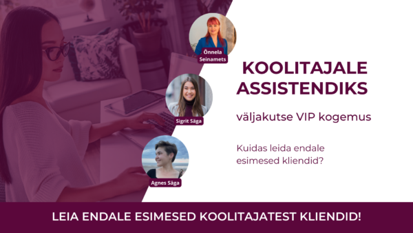 Koolitaja assistendiks väljakutse VIP erisoodus